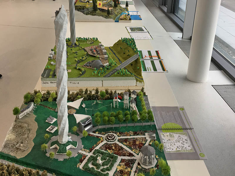 Projektarbeit Modell Thyssen-Krupp-Testturm in Rottweil