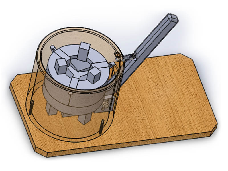 Skizze der Projektarbeit Nussknacker