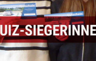 Verkehrssicherheitstag EHG Quiz Siegerinnen